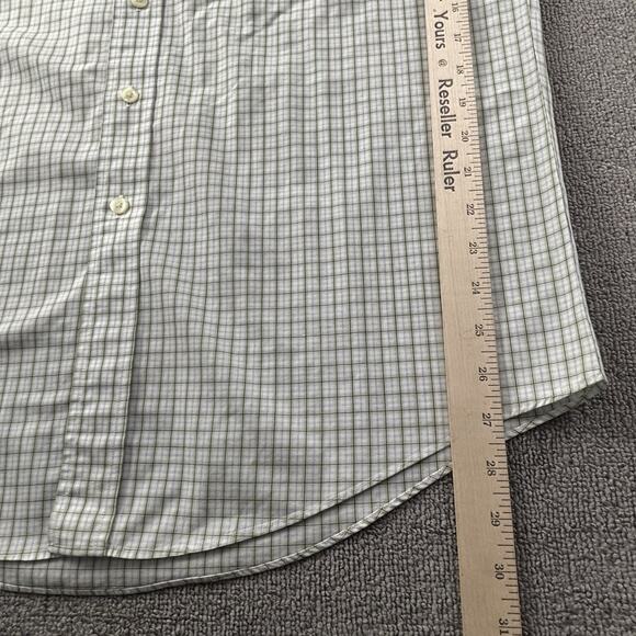 Brooks Brothers Shirt Adult Medium Check Button Up Long Sleeve Casual Men's - Picture 12 of 14